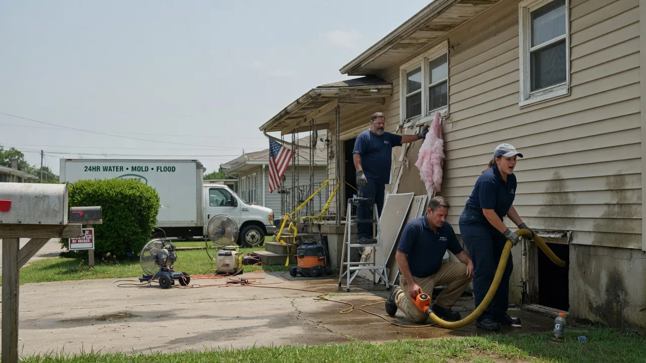 Water Damage Repair in Poplar Branch, NC near me